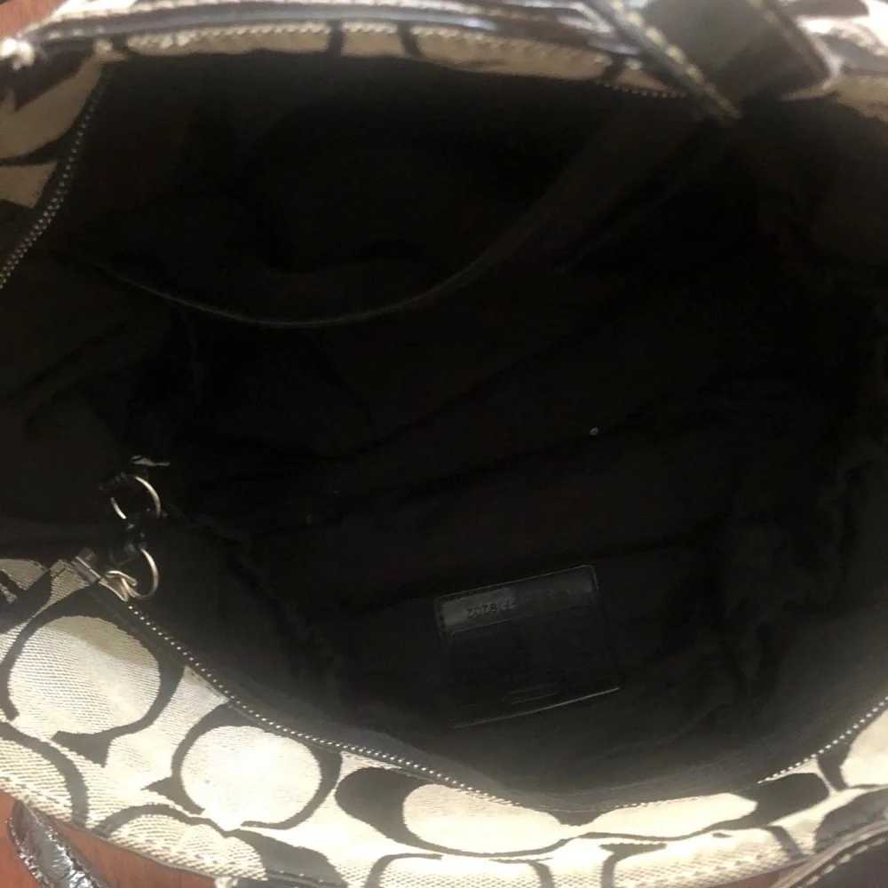 Coach Signature Multifunction Diaper Travel bag